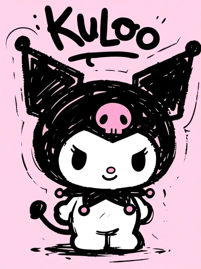 hình ảnh kuromi anime cute 6