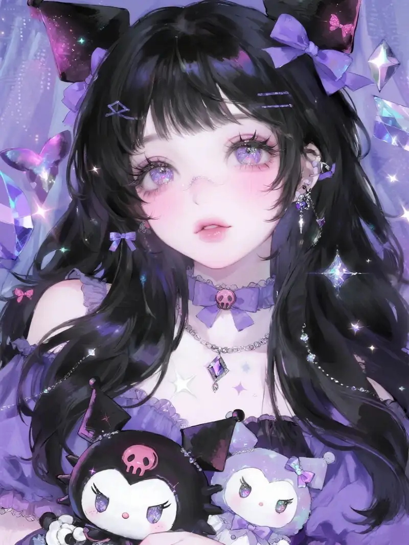 hình ảnh kuromi anime cute 7