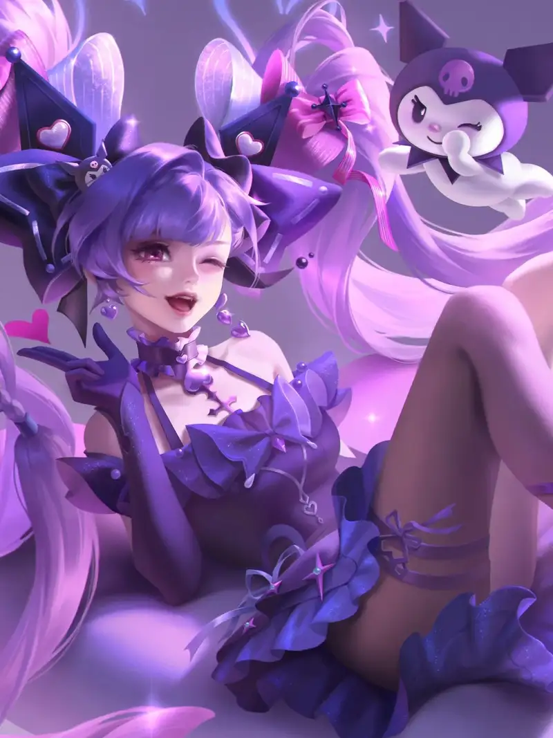 hình ảnh kuromi anime cute 8