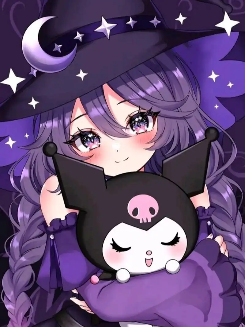 hình ảnh kuromi và melody anime