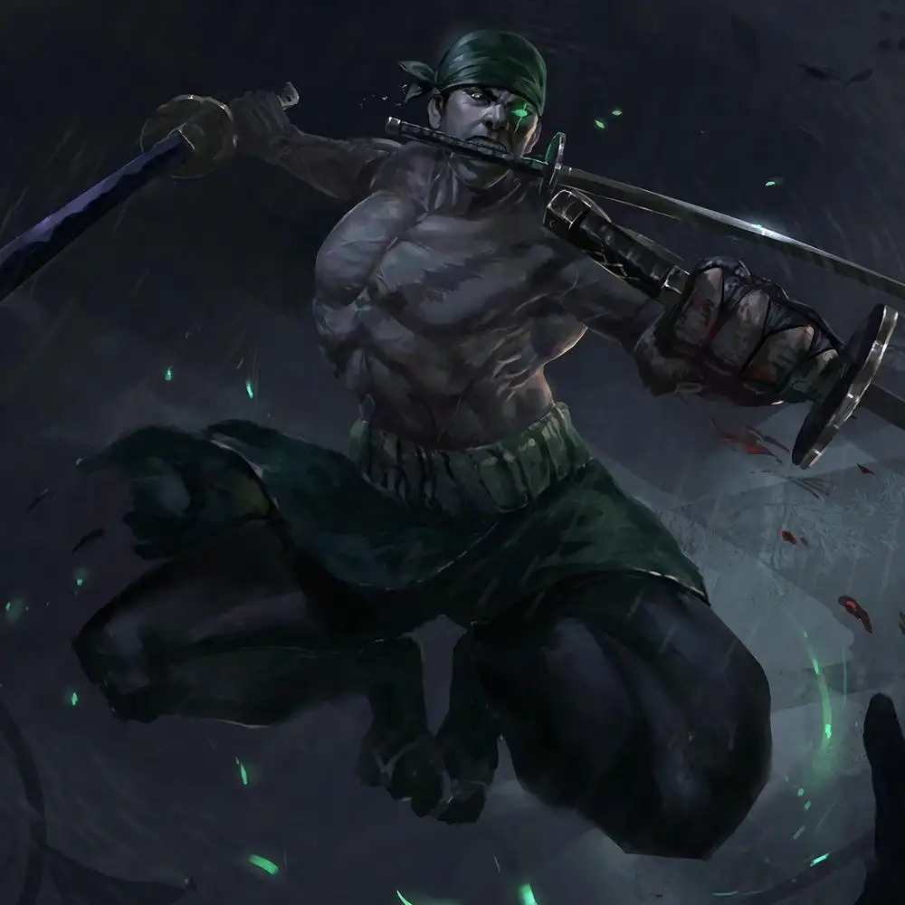 ảnh zoro trong bộ anime one piece 