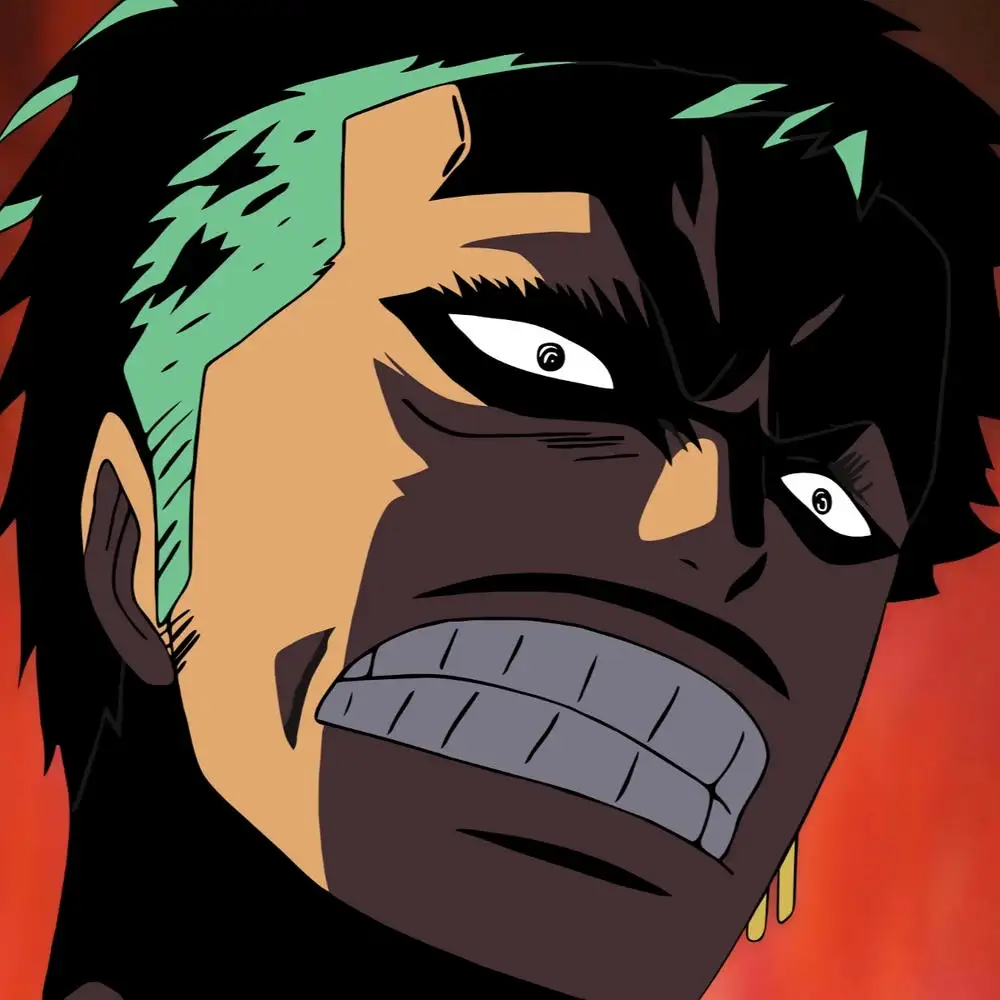 ảnh zoro one piece trong trận đấu 