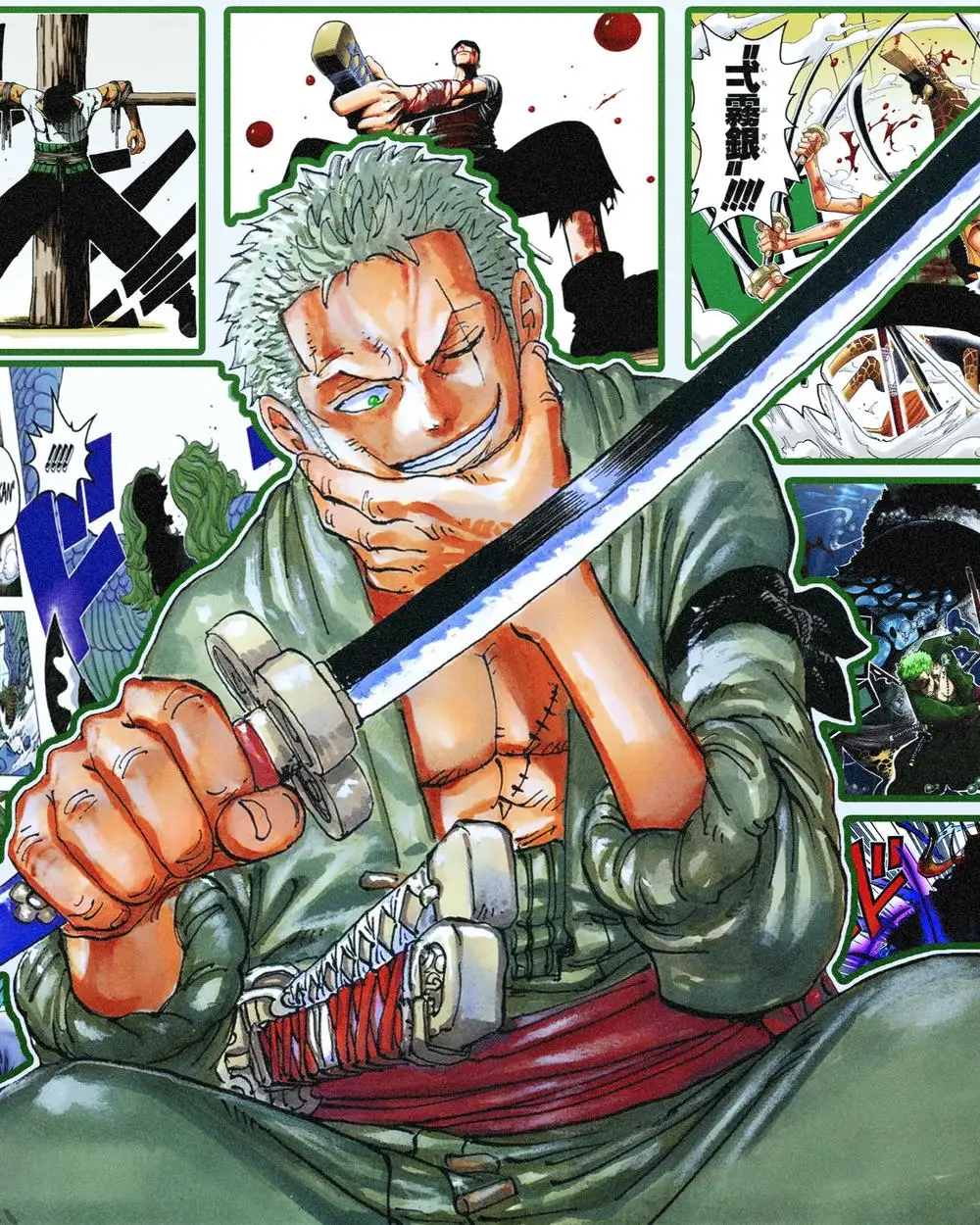 zoro one piece ngầu 