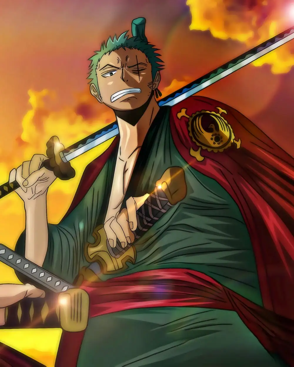 ảnh zoro anime oai phong