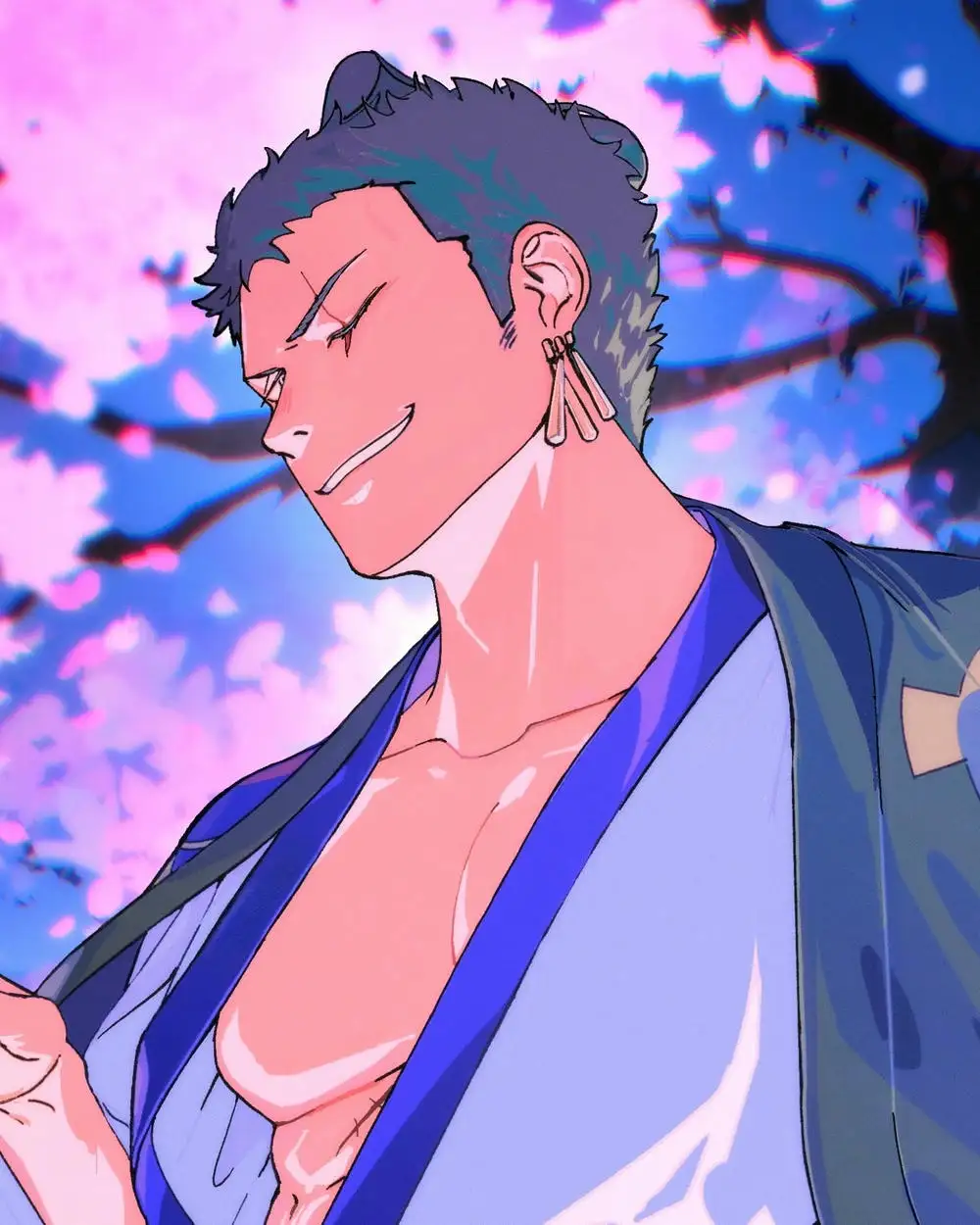 ảnh zoro ngầu 3d 