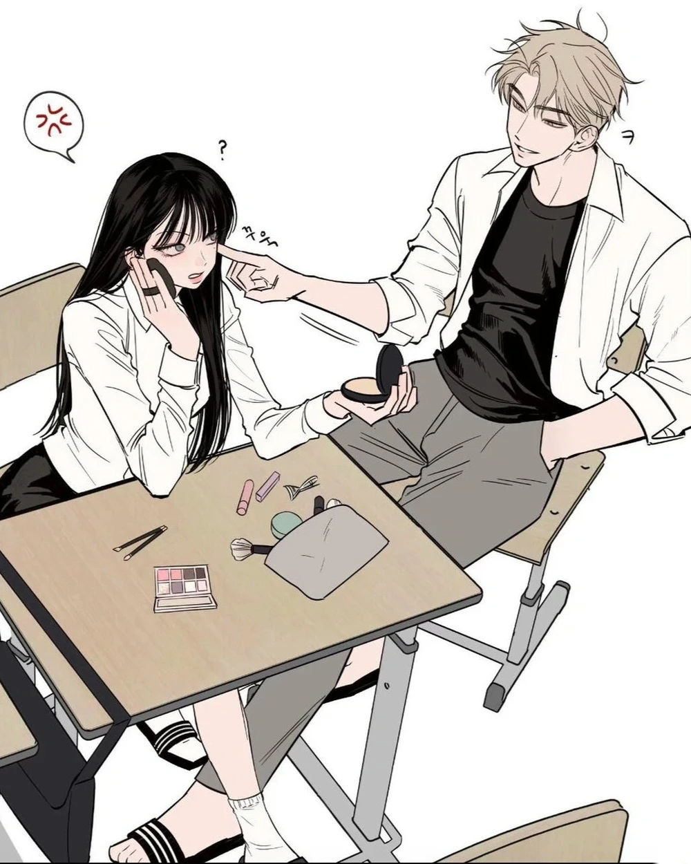 Ảnh anime đôi manga