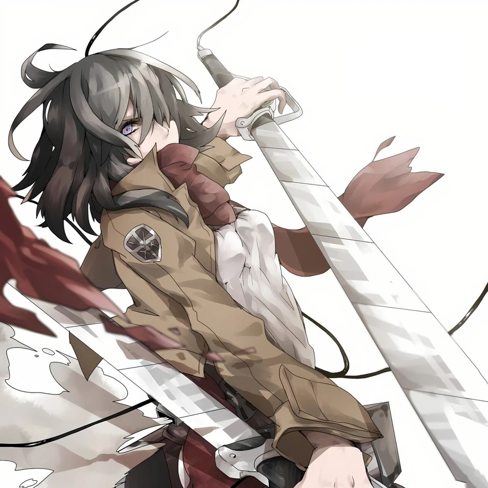 Ảnh mikasa ackerman 8