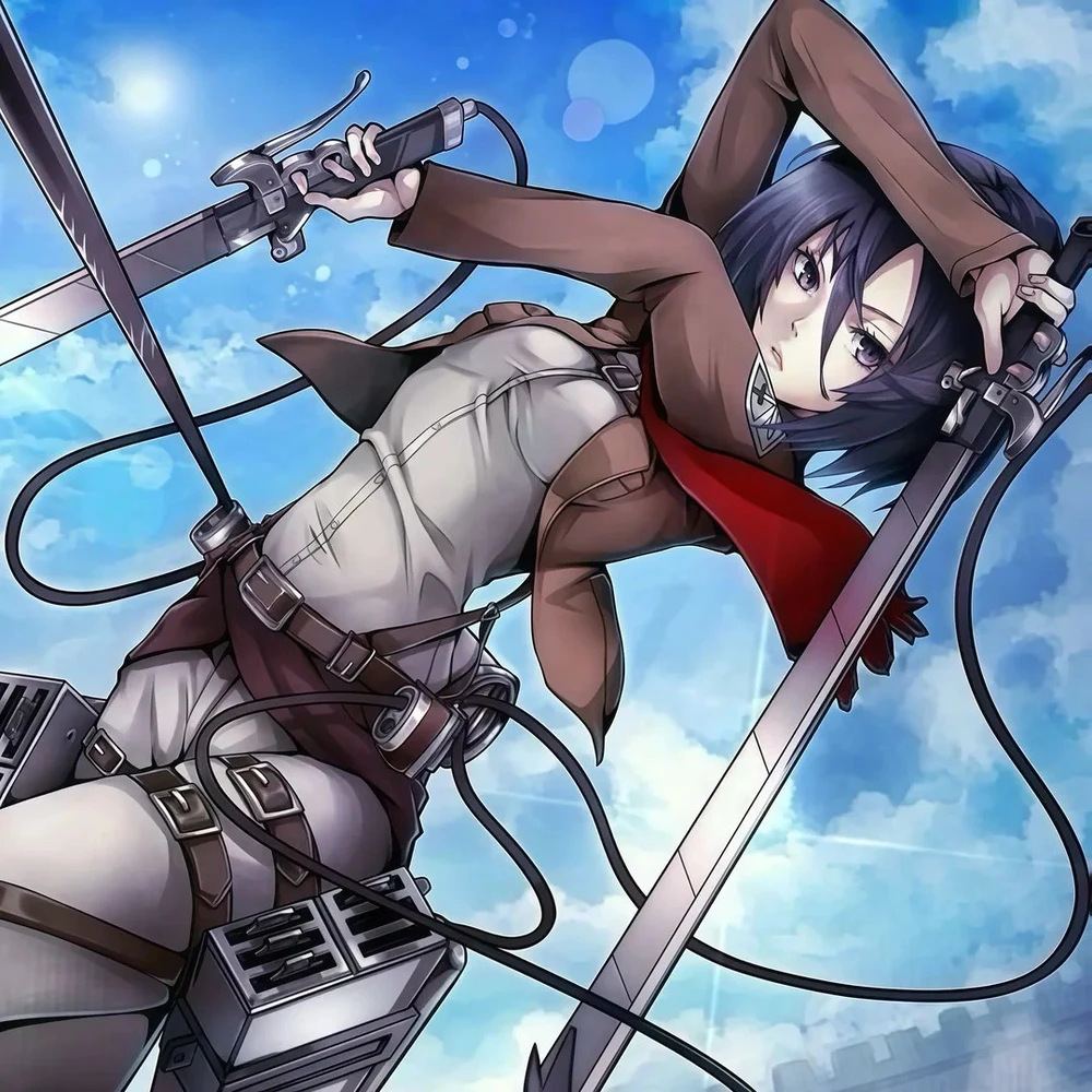 Ảnh mikasa ackerman 9