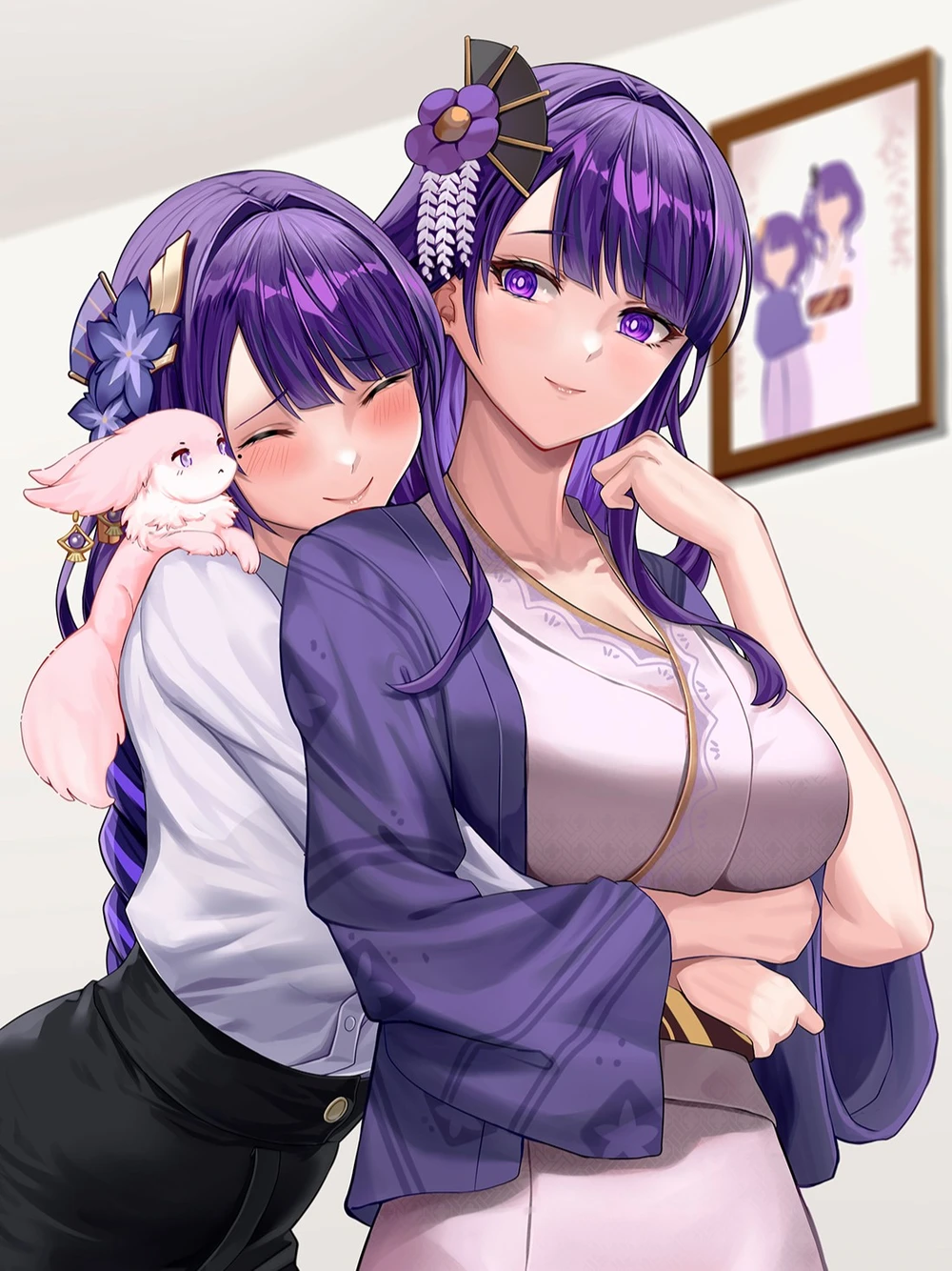 Hình ảnh chị em anime ngầu 1