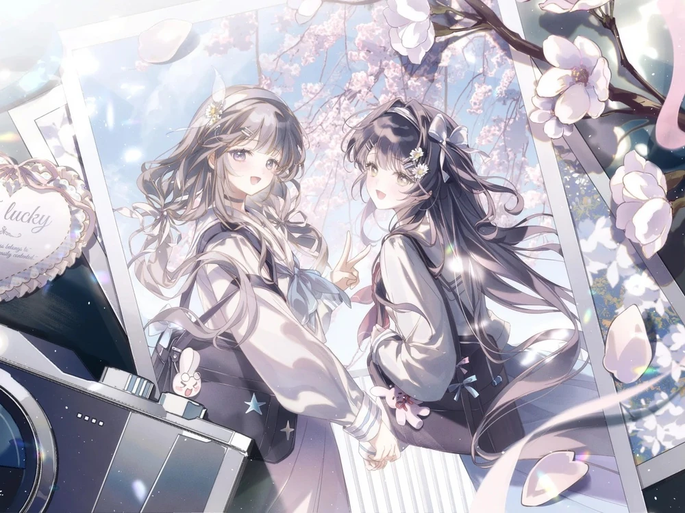Hình ảnh chị em anime ngầu 11