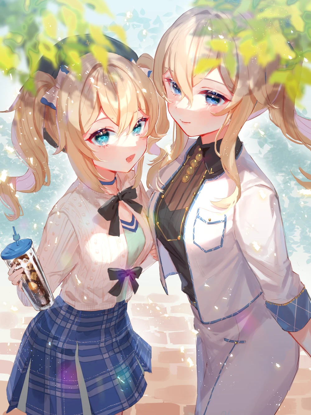 Hình ảnh chị em anime ngầu 2