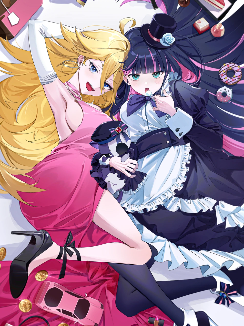 Hình ảnh chị em anime ngầu 4
