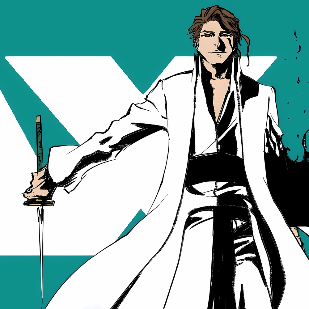 ảnh aizen sōsuke tạo hình ấn tượng 