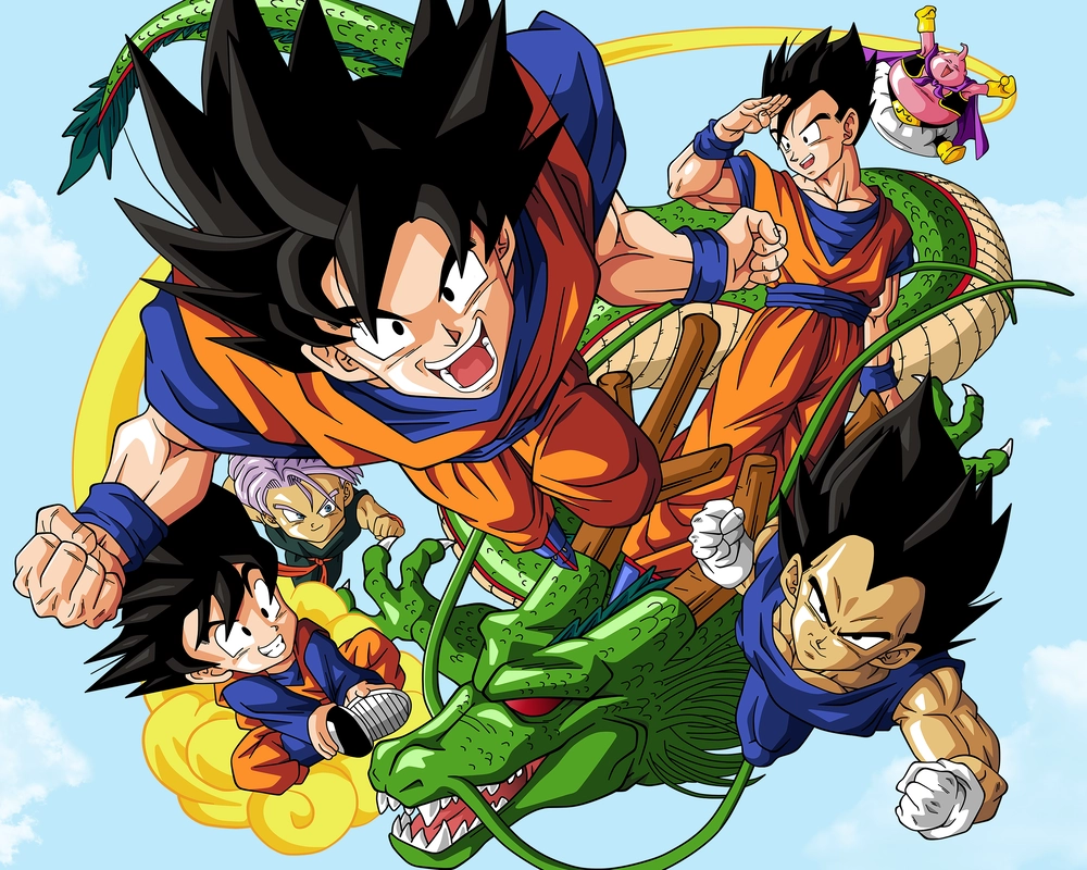 ảnh Goku, Vegeta và các nhân vật Dragon Ball 