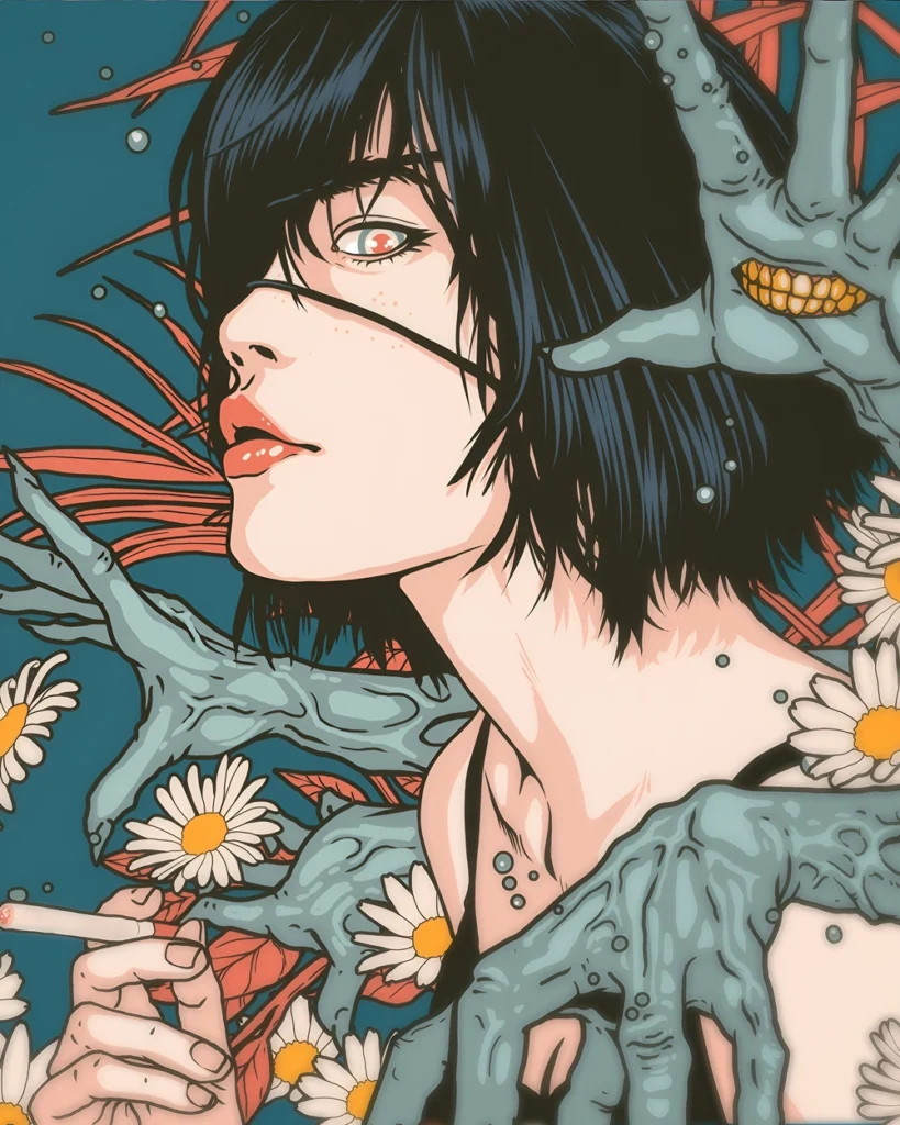 ảnh anime ngầu lạnh lùng ác quỷ đẹp