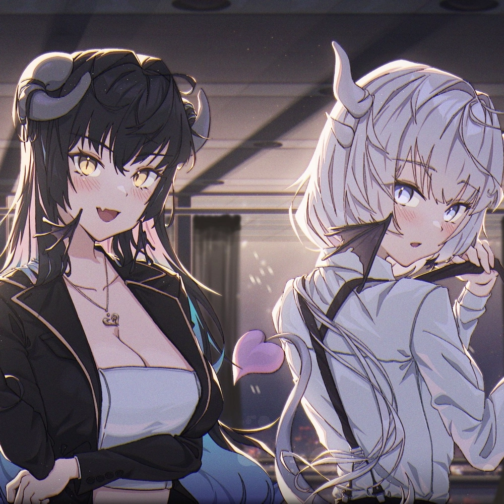 ảnh ác quỷ anime chị em