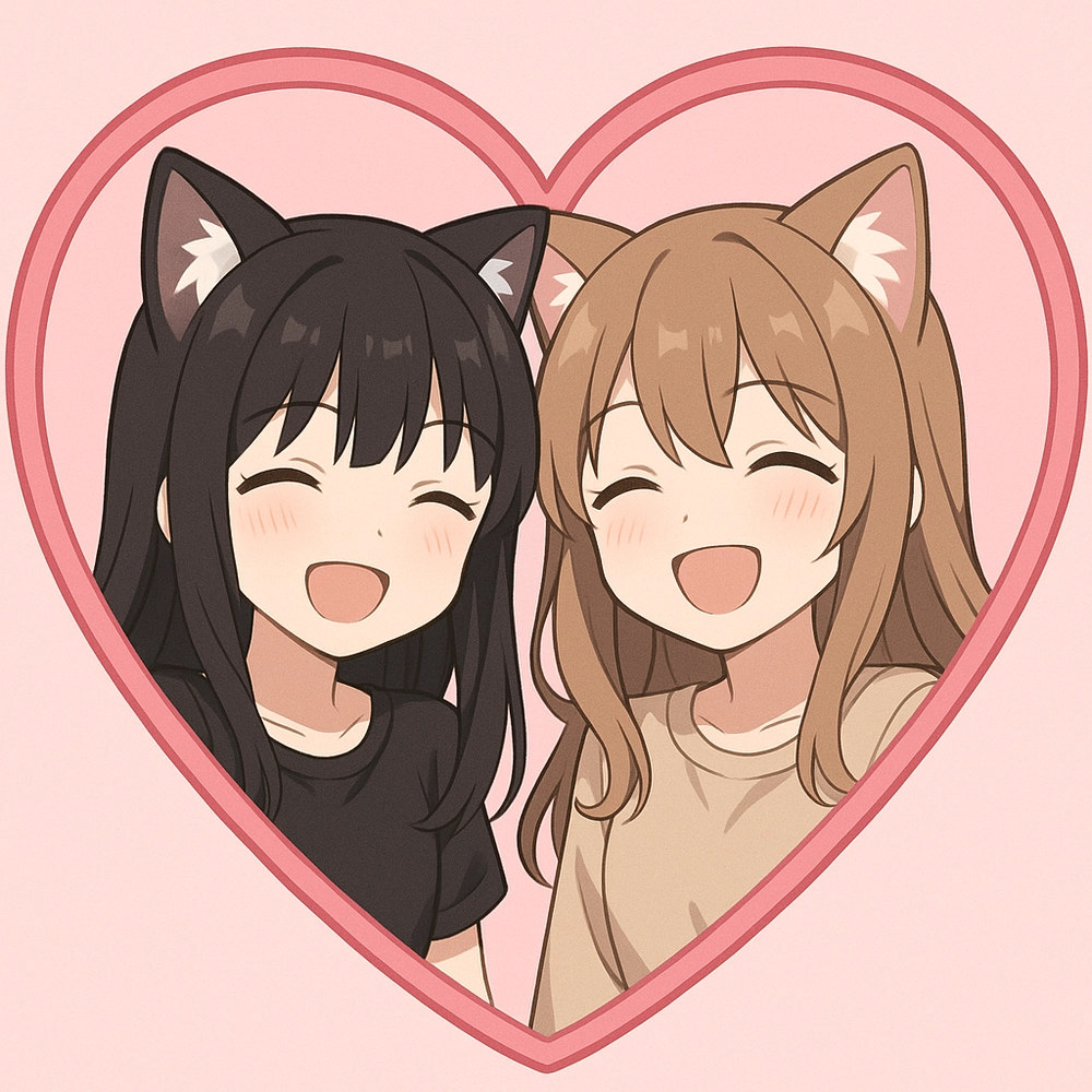 ảnh anime chibi bạn thân cực dễ thương 