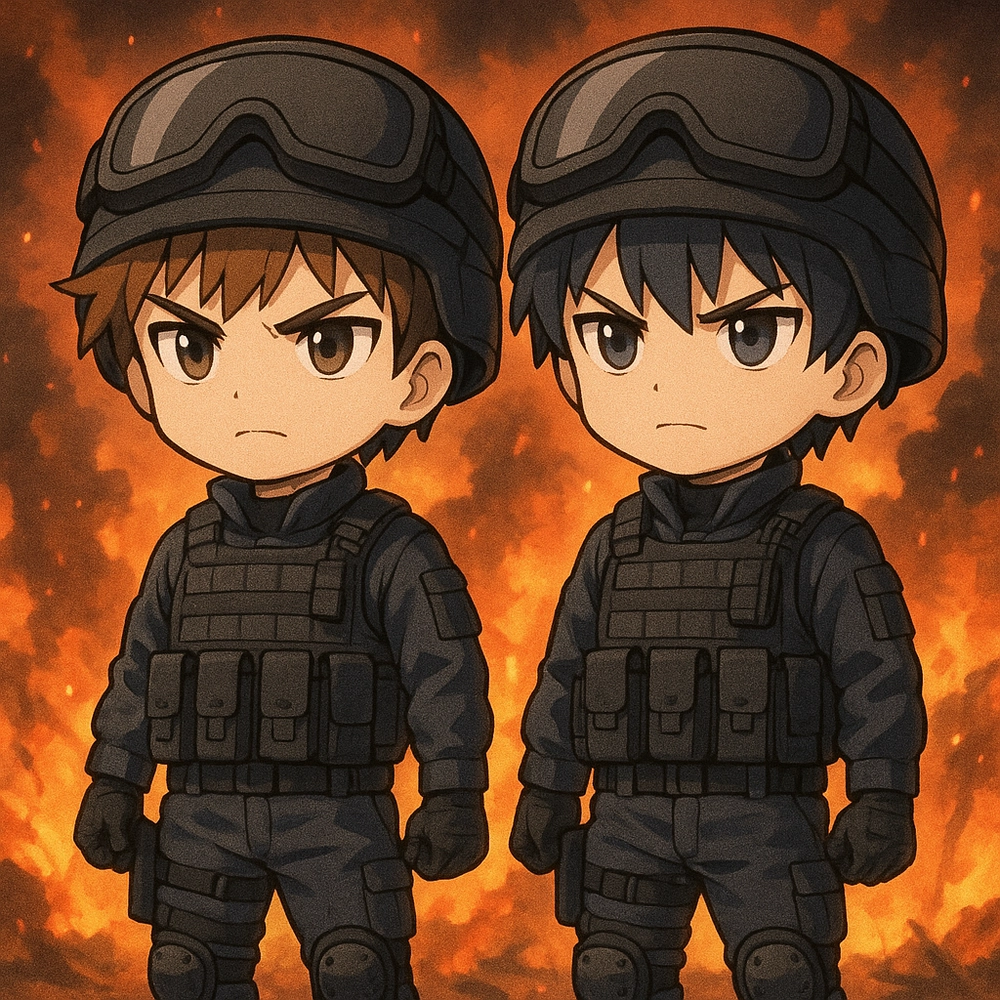 ảnh đôi bạn thân anime ngầu nhất 