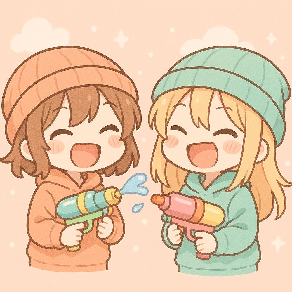 bạn thân anime siêu dễ thương 