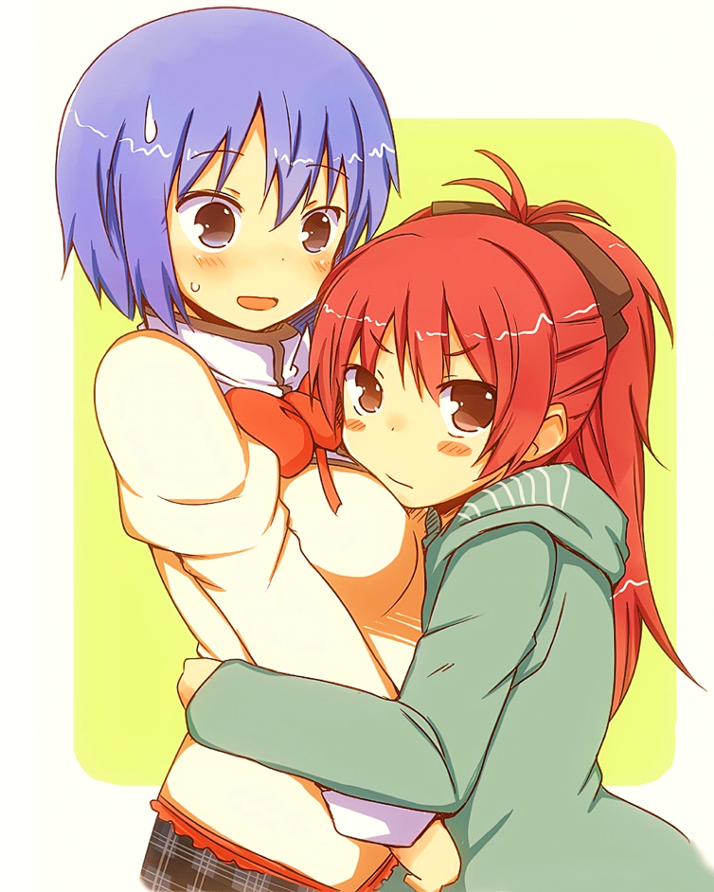 hình ảnh 2 người bạn thân anime thân quen