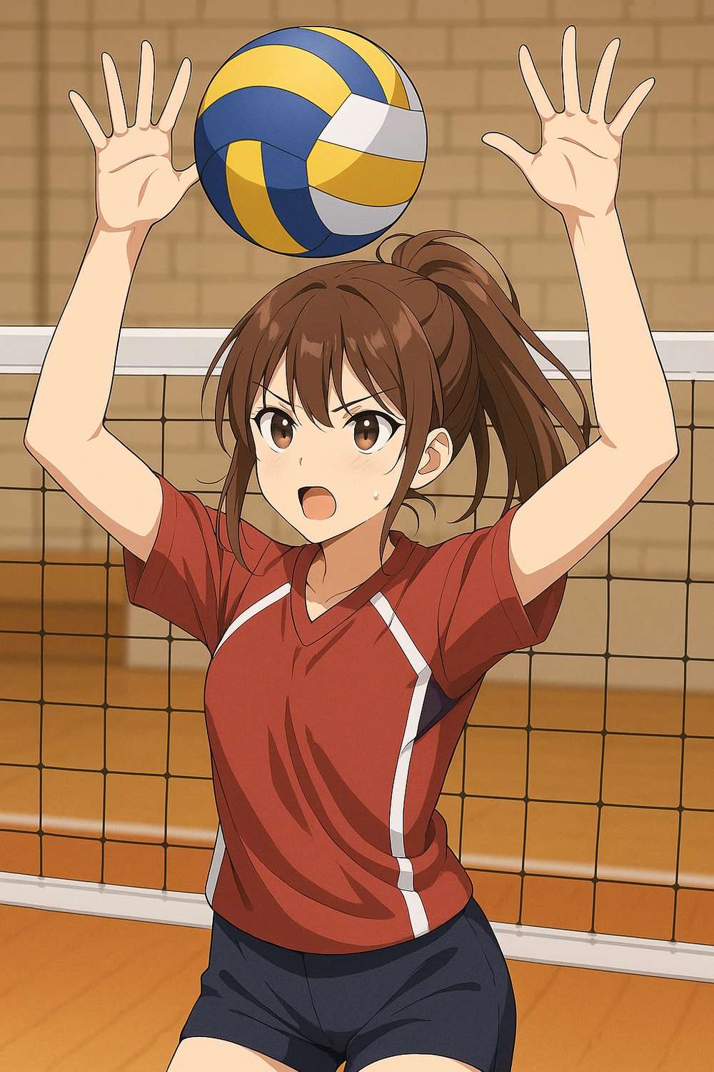 ảnh anime bóng chuyền chất lượng cao
