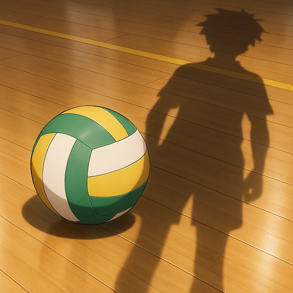 ảnh anime bóng chuyền nghệ thuật