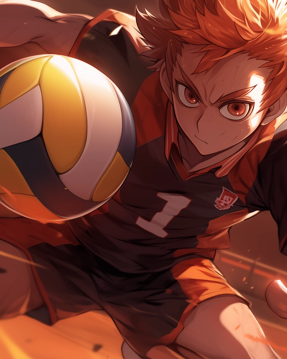 ảnh anime bóng chuyền cực chất