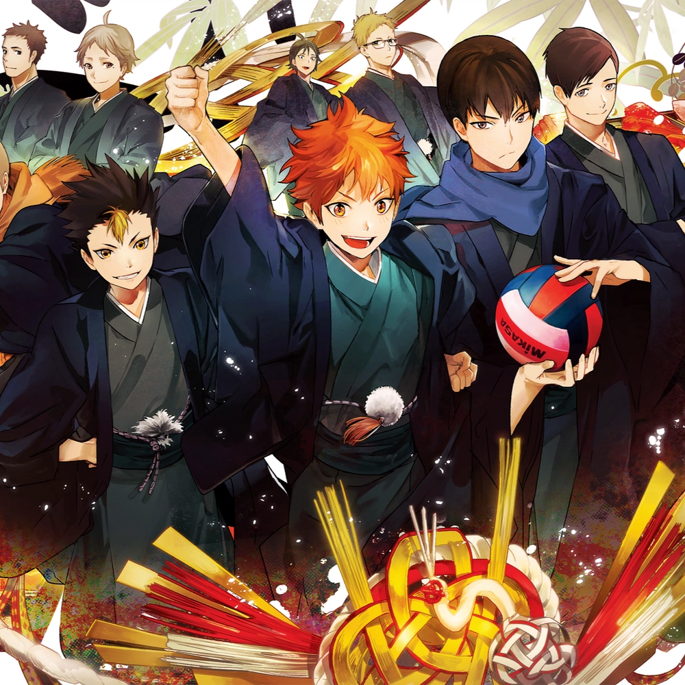 ảnh bóng chuyền anime từ các bộ nổi tiếng