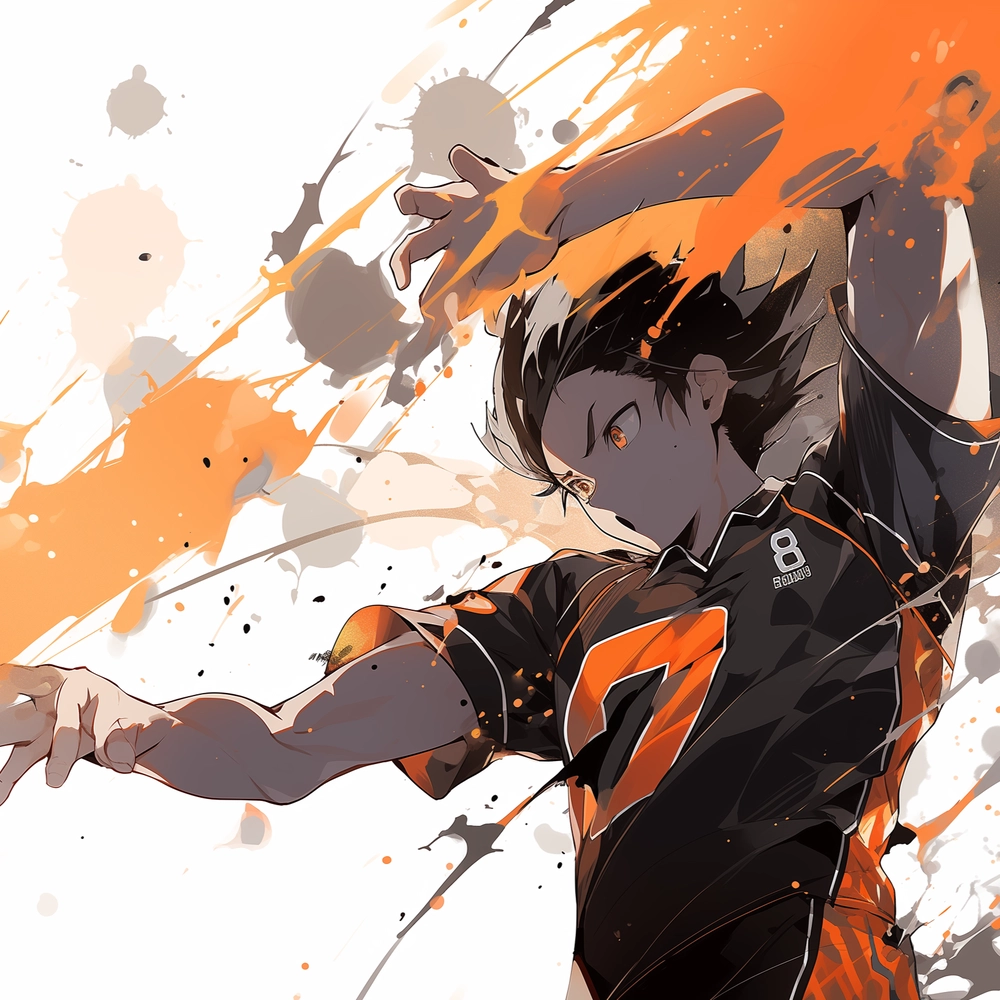 ảnh bóng chuyền anime cực cuốn hút