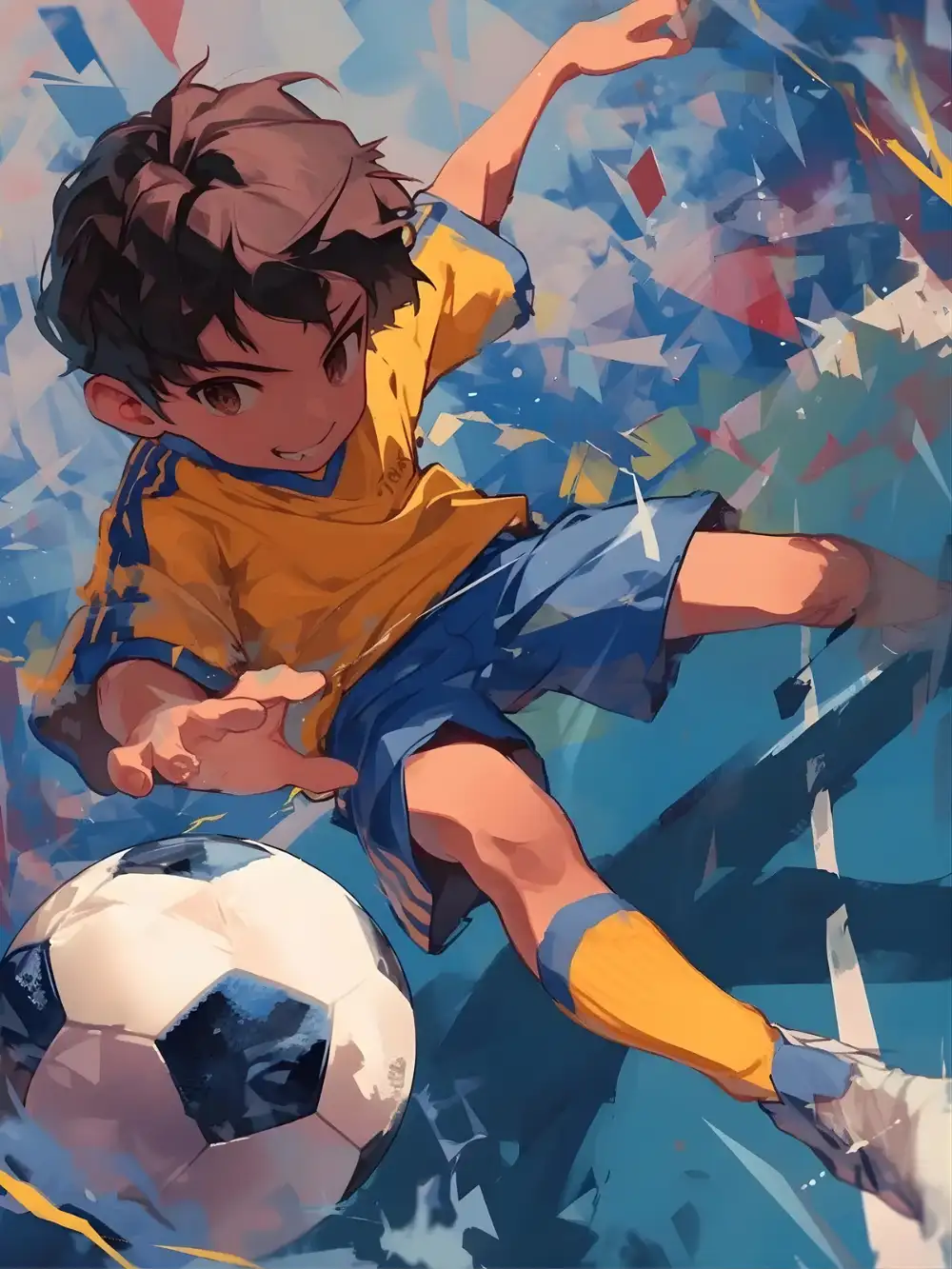 ảnh anime bóng đá 3