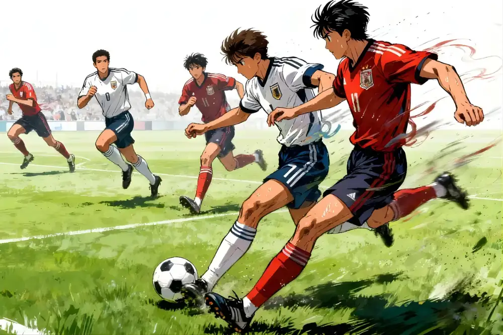 ảnh anime bóng đá 7