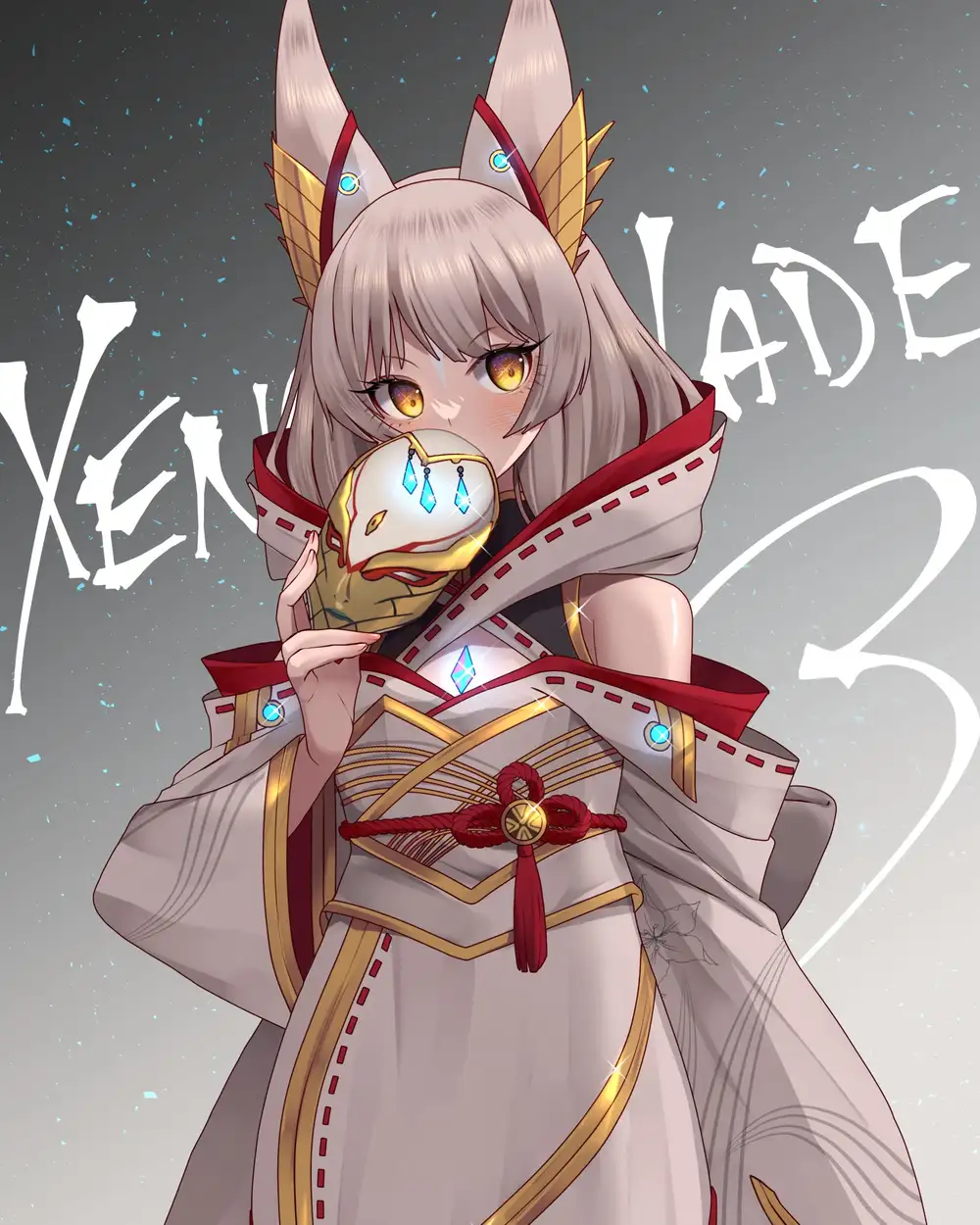 ảnh anime nữ che mặt quyến rũ 