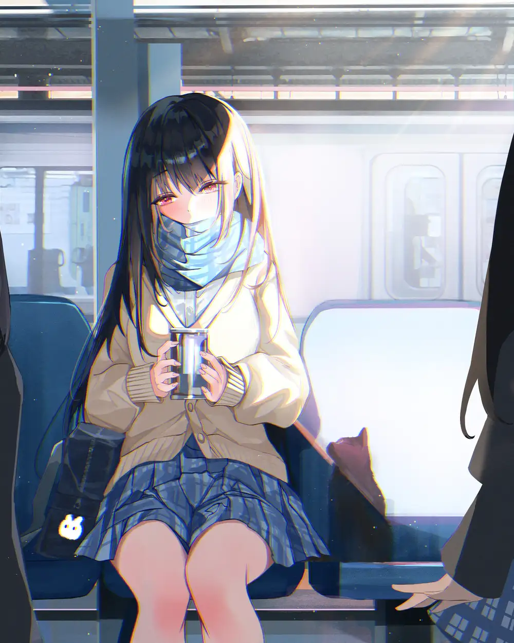 ảnh nữ buồn che mặt anime