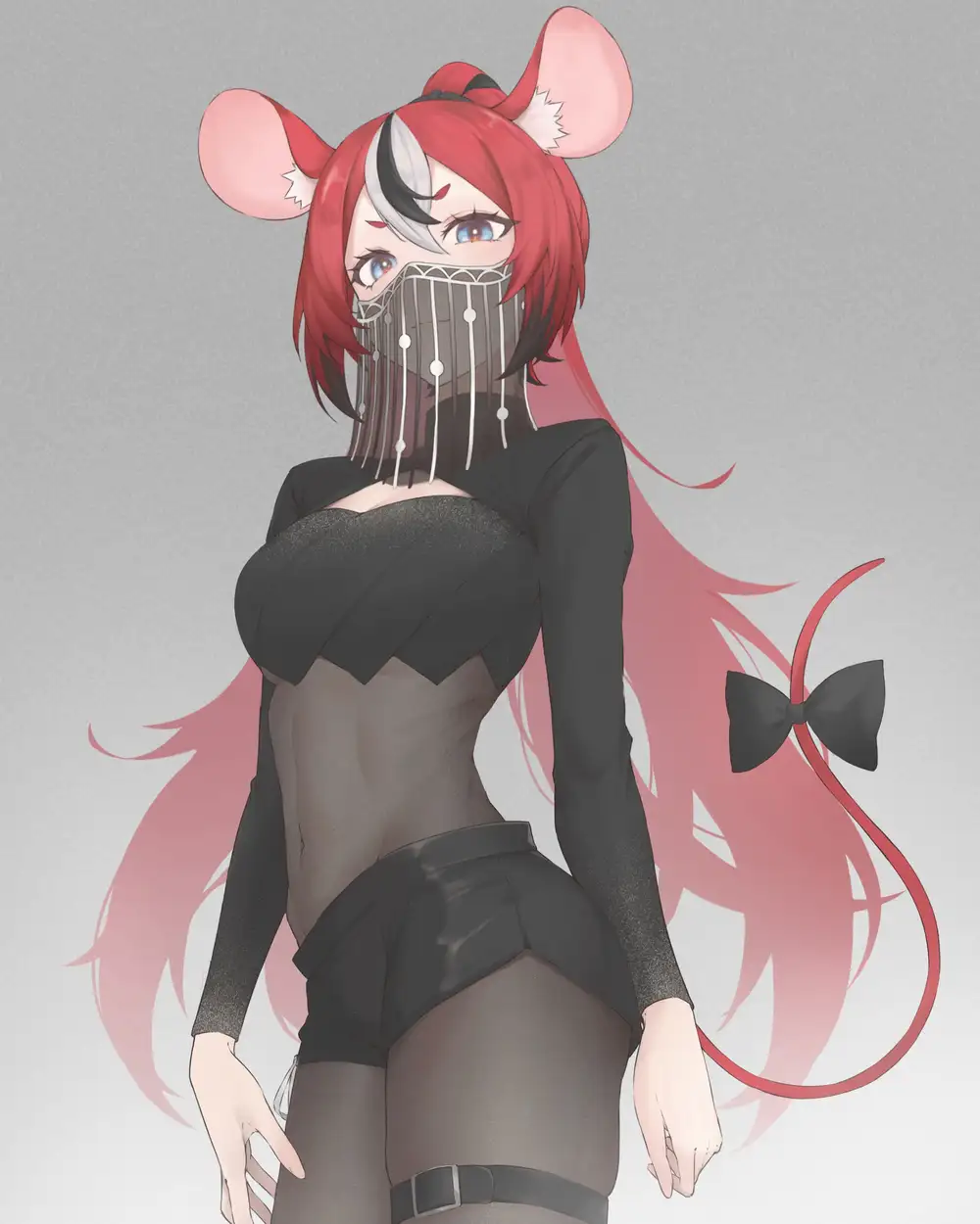 hình ảnh nữ che mặt cute anime nhẹ nhàng 