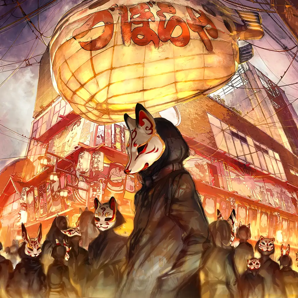 hình anime che mặt