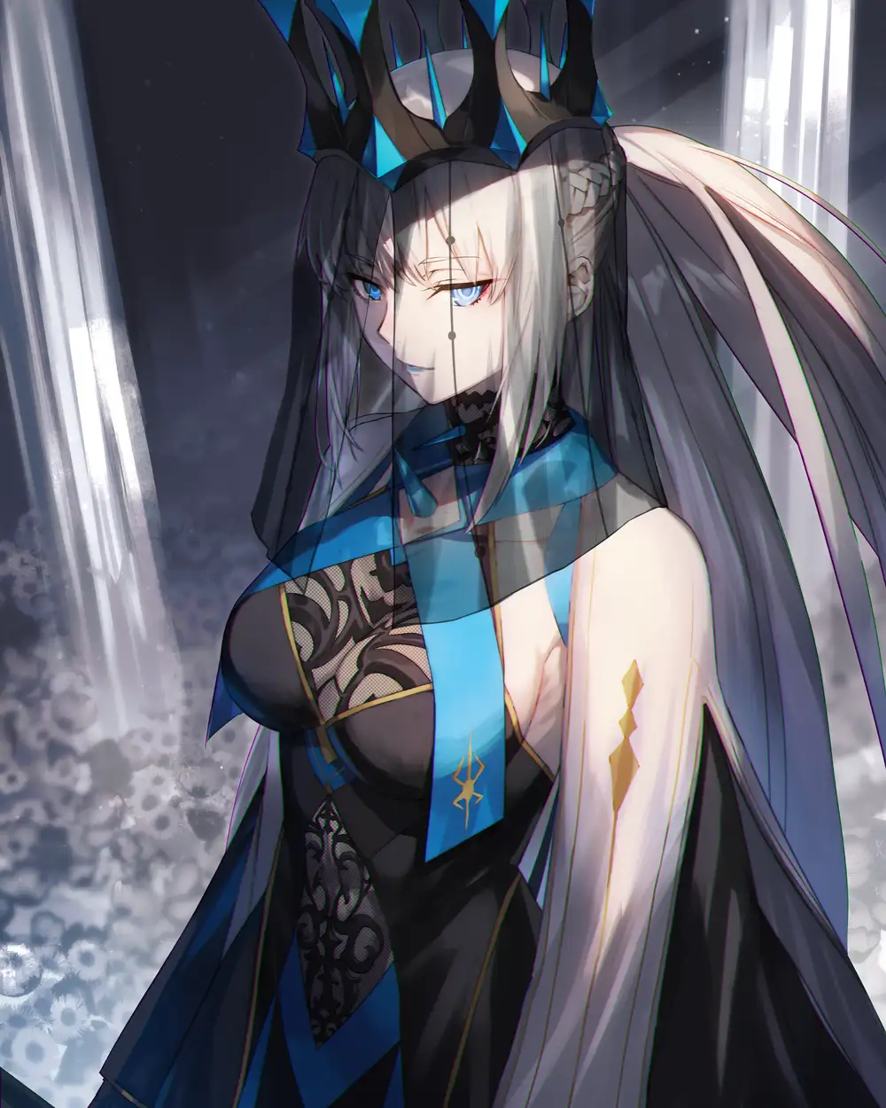 ảnh nữ buồn che mặt anime tâm trạng 