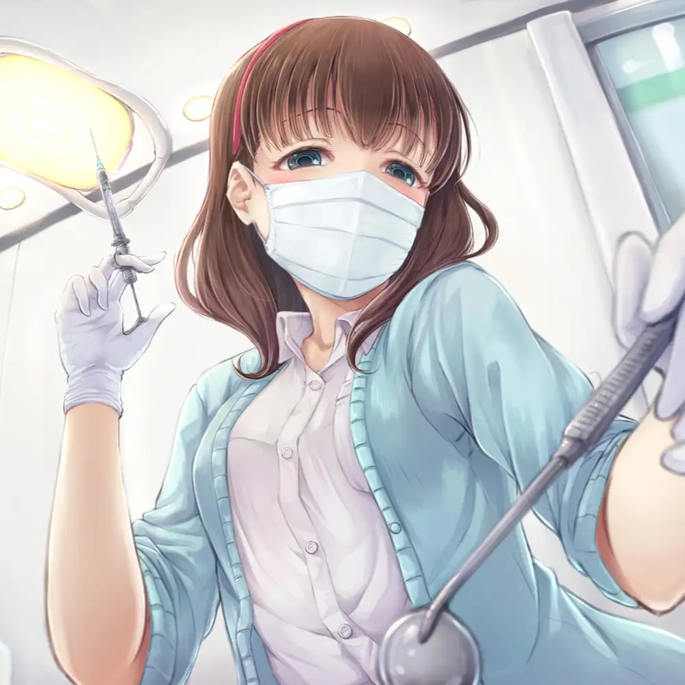 ảnh bác sĩ anime che mặt 