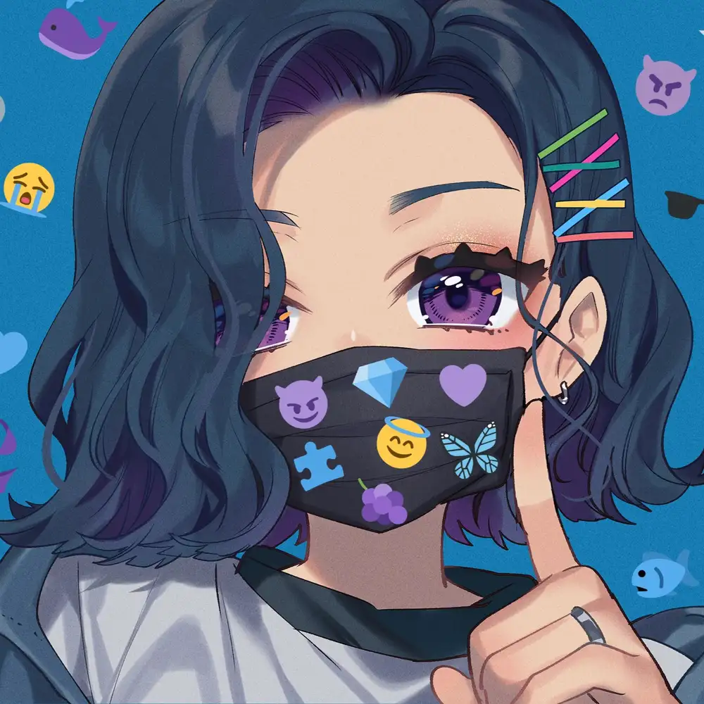 ảnh anime nữ che mặt biểu cảm đáng yêu