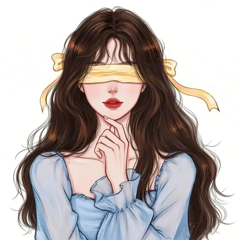 ảnh anime che mặt cute