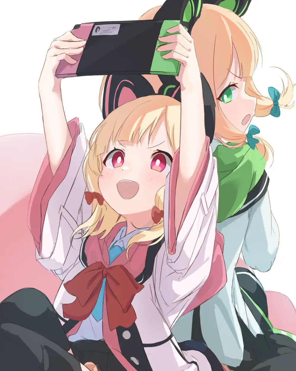 ảnh chị em anime cực đẹp