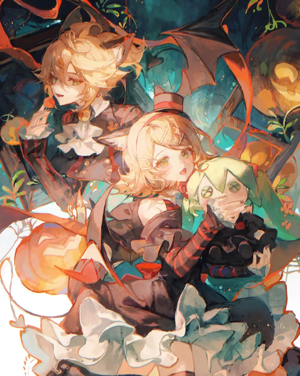 ảnh chị em hoạt hình sinh động 