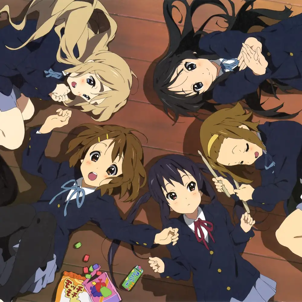 ảnh hai chị em anime cute gần gũi 