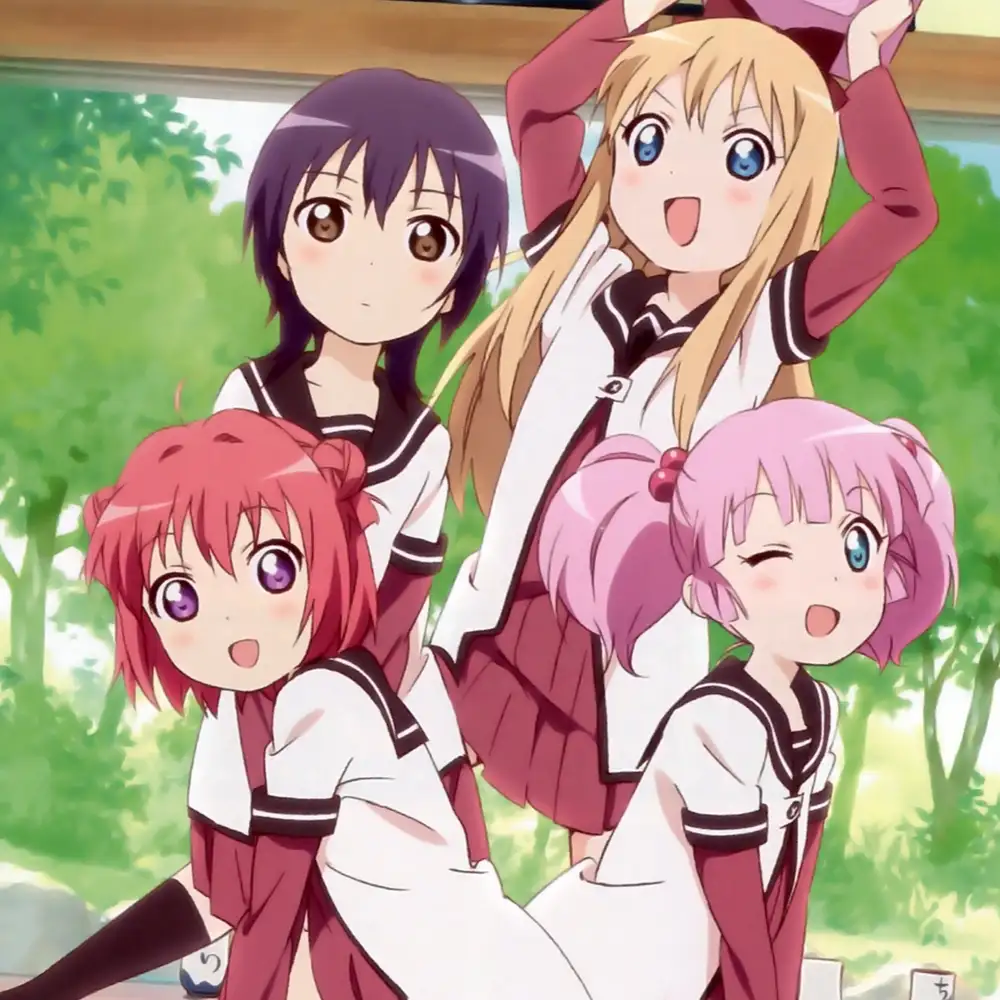 ảnh chị em anime biểu cảm đẹp 