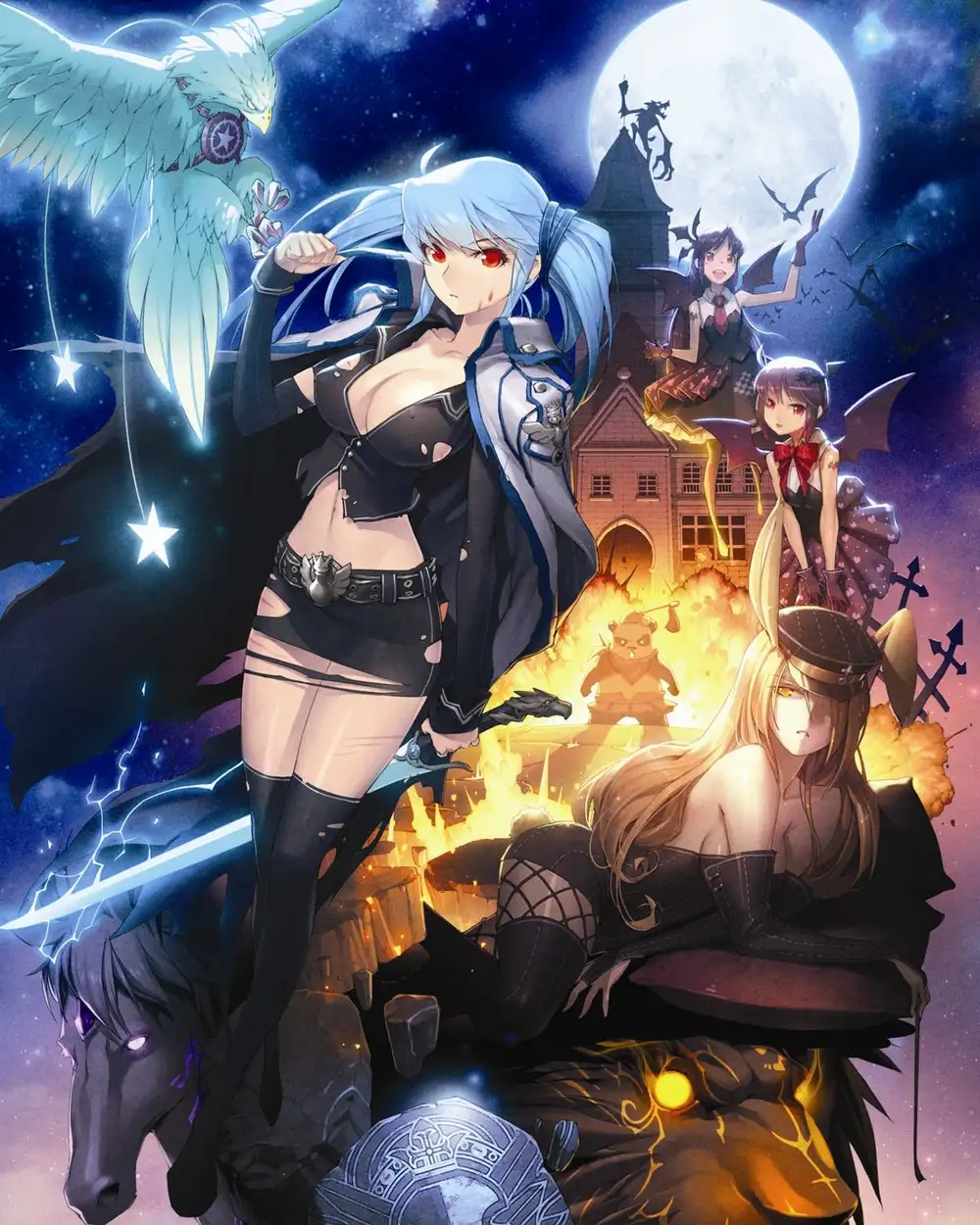 hình ảnh chị em anime ngầu