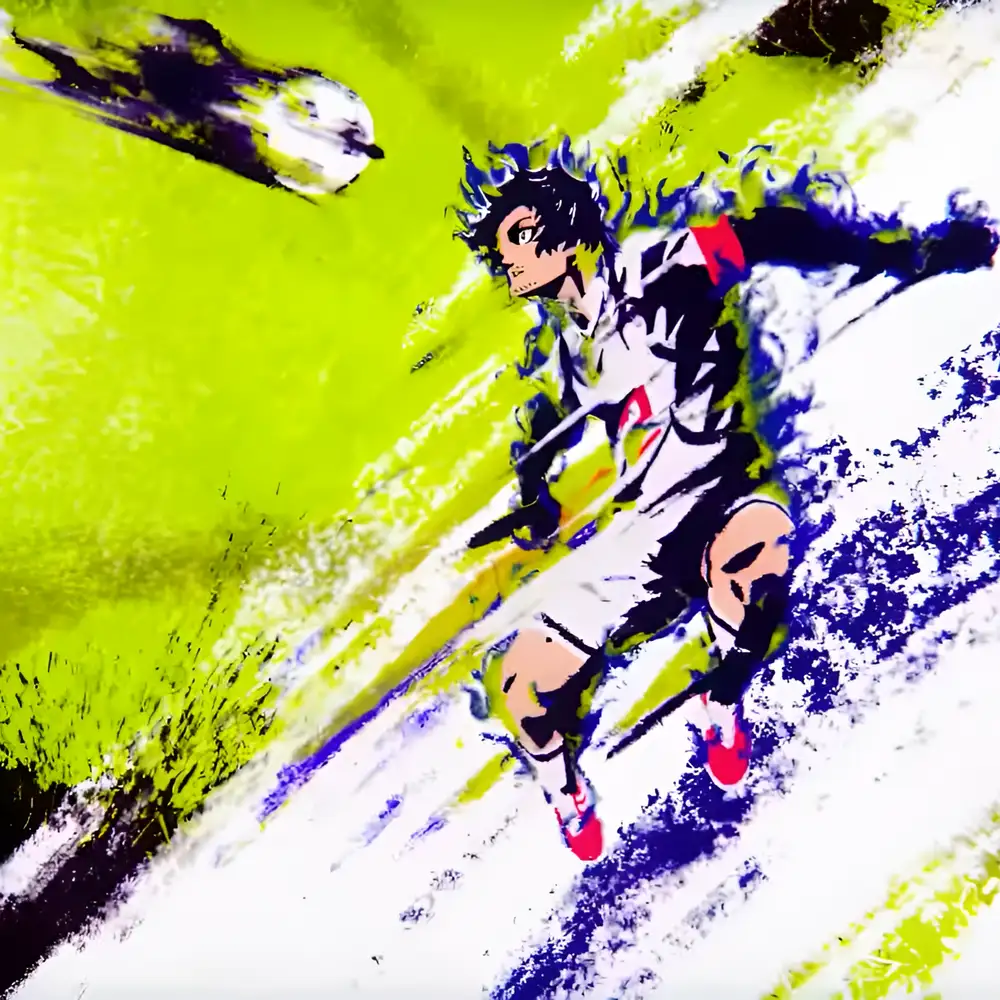 ảnh anime bóng đá kịch tính 