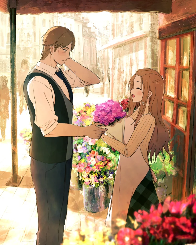 ảnh anime đôi lãng mạn