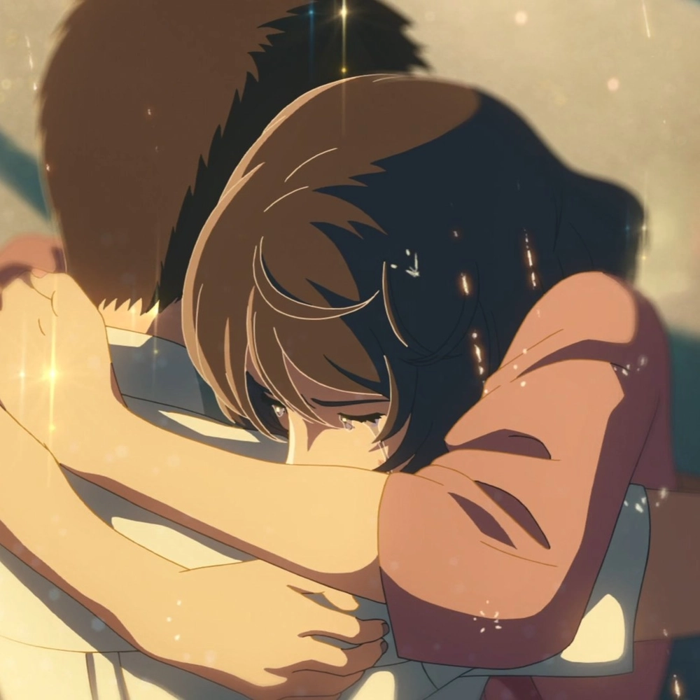 ảnh anime đôi lãng mạn nhẹ nhàng