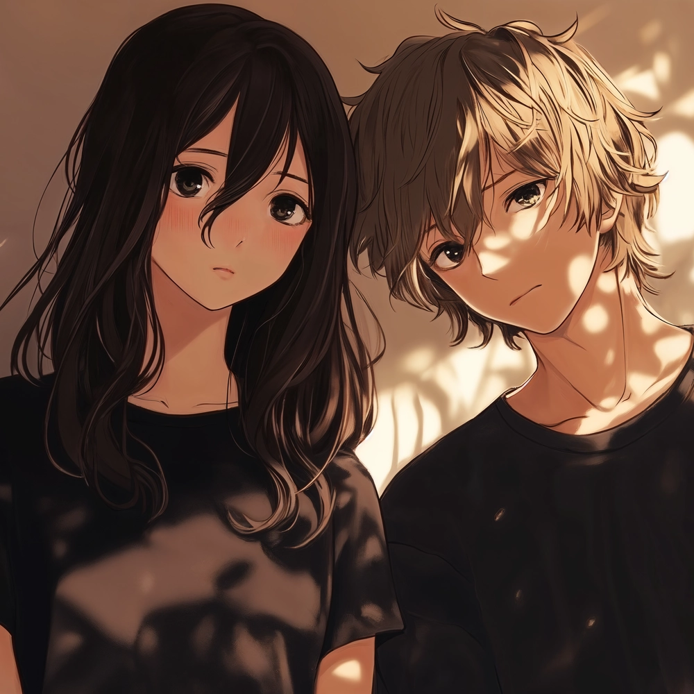 hình ảnh anime cặp đôi cute ngọt ngào