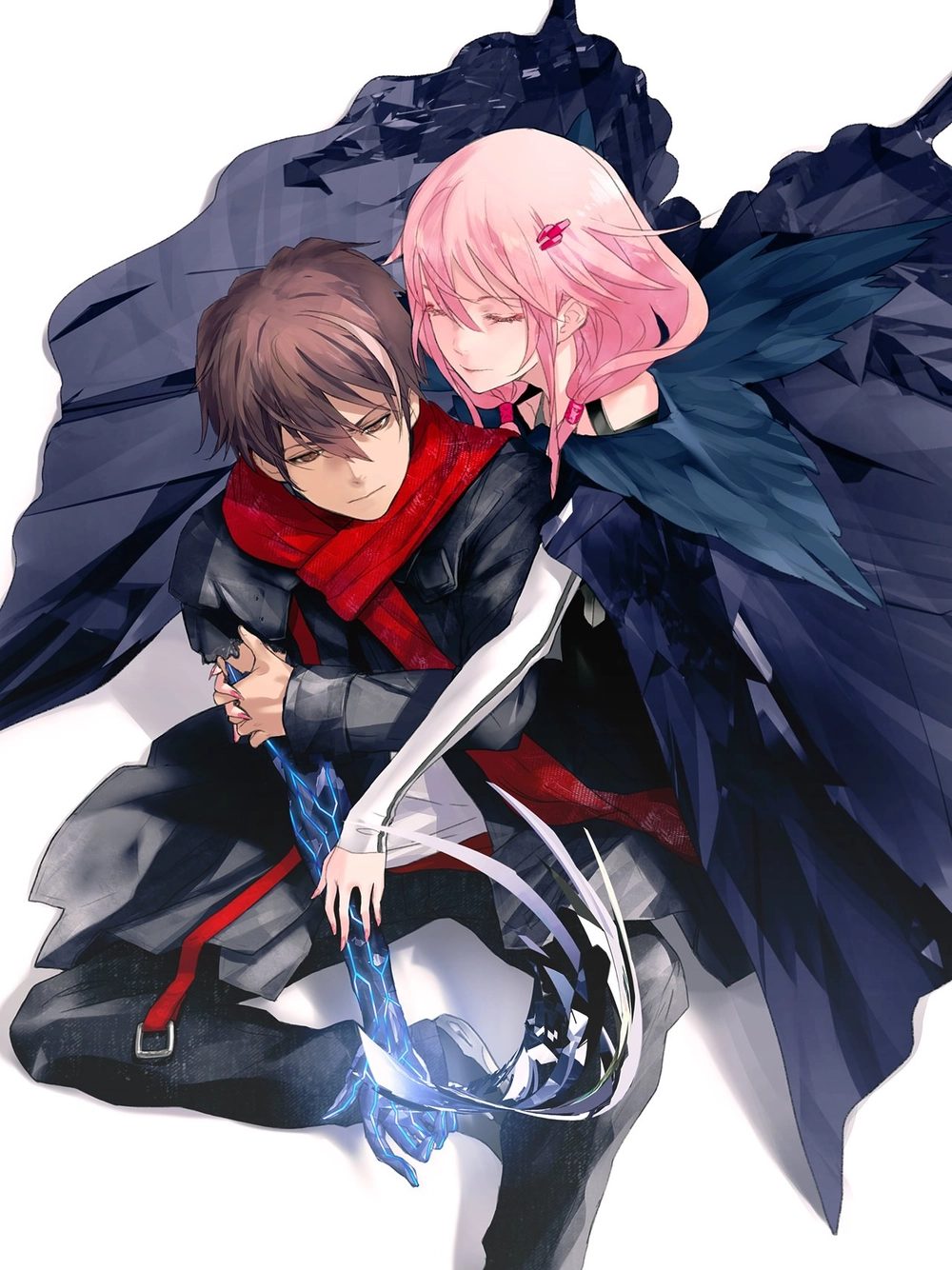 ảnh anime cute cặp đôi mùa đông