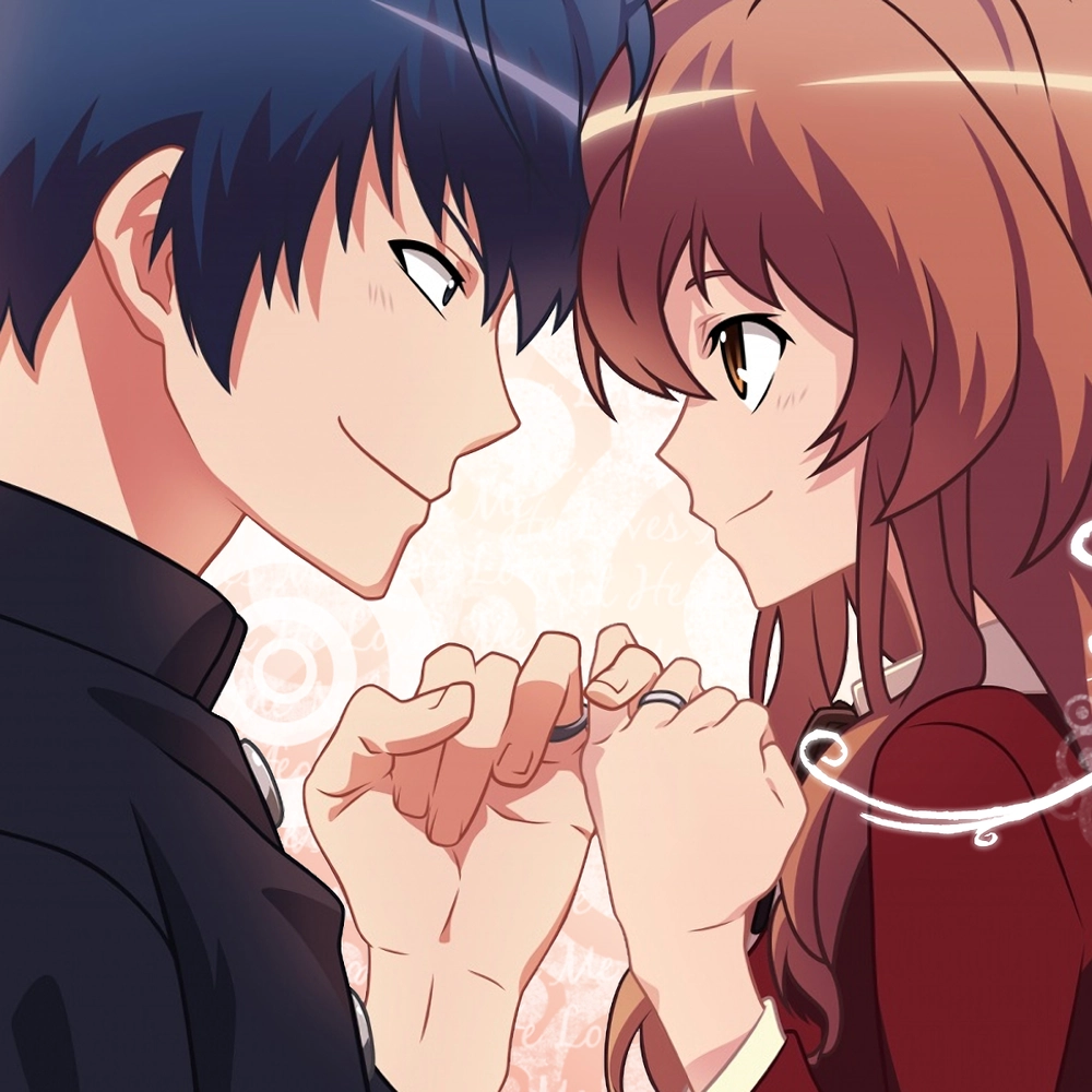 ảnh anime cute cặp đôi phong cách nhẹ nhàng